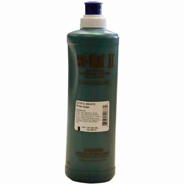 16 Oz 830-5515 Phthalo Green Cal-Tint II Universal Colorant, Cal-Tint Ii, Mfr#: 830-5515