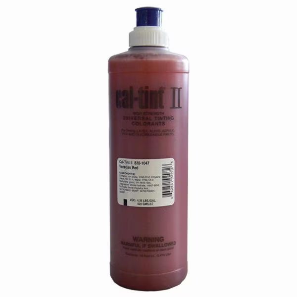 16 Oz 830-1047 Venetian Red Cal-Tint II Universal Colorant, Cal-Tint Ii, Mfr#: 830-1047