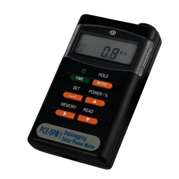 Solar Mearsuing Device, 0 to 2000 W, Pce Instruments, Mfr#: PCE-SPM 1