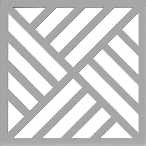 1 1/4"D x 30"H x 30"L Decorative Railing Insert, Chippendale Pattern 2 for 36" Overall Rail Height, Ekena Millwork, Mfr#: EC01X30X30DICH2
