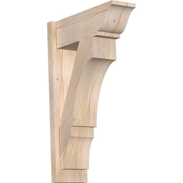 Balboa Smooth Traditional Outlooker, Douglas Fir, 7 1/2"W x 20"D x 32"H, Ekena Millwork, Mfr#: OUT08X20X32BOA01SDF