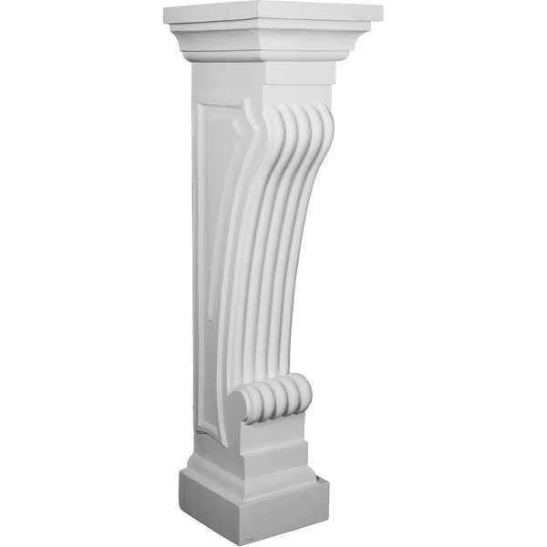 11 7/8"W x 12 3/4"D x 41 3/4"H Queenstown Surround, Ekena Millwork, Mfr#: SUR42X12X13QU