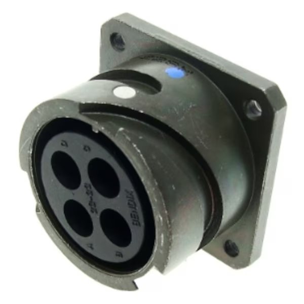 GT 2C 24 PIN RECP WALL, Amphenol, Mfr#: GTC030249SW