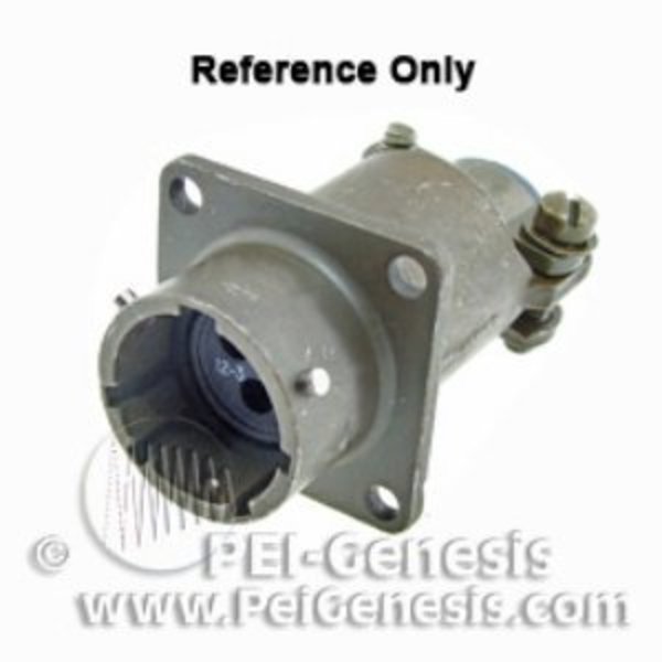 KPSE 10C 10#20 PIN RECP, Itt Cannon, Mfr#: KPSE00E1210PWDZ