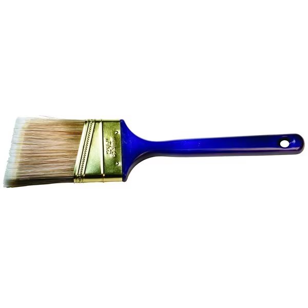 2" Wall Brush - Angular - Poly/Nylon Fill, Blue Plastic Handle, Pferd, Mfr#: 89730