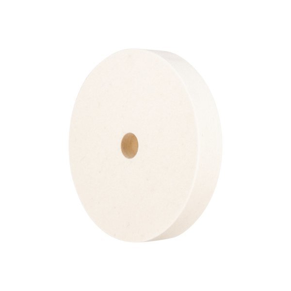 Felt Wheel 6" Dia. x 1" Width - 3/4" Arbor Hole, Pferd, Mfr#: 48699