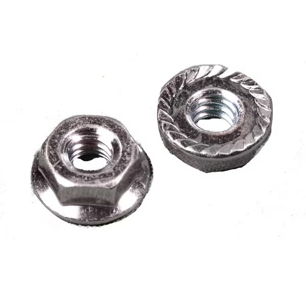 NUT HEX FLANGE 1/4-20, Alliance, Mfr#: 44087101
