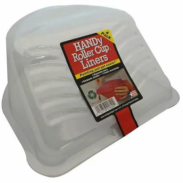 Plastic Paint Cup Liner, 1 pt, 4 PK, Handy, Mfr#: 1620-CT