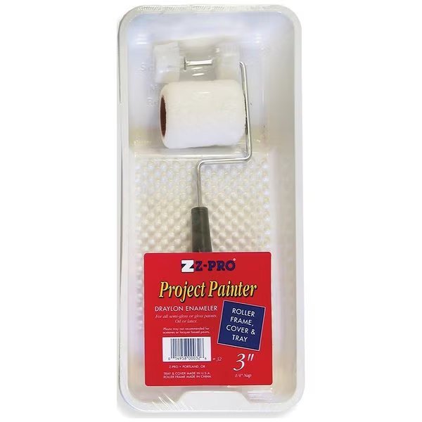 3 in. Z-Pro Project Pntr Rllr/Frm/Try 1/4, Premier, Mfr#: 32