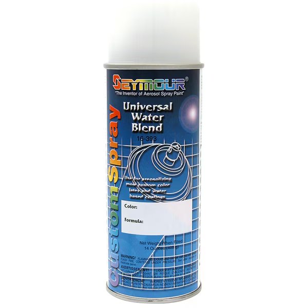 14 Oz Universal Water Blend Custom Spray Can, Seymour Midwest, Mfr#: 16-393