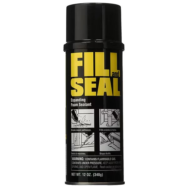 Air Sealing Spray Foam Sealant, 12 oz, Aerosol Can, Dow, Mfr#: 157859
