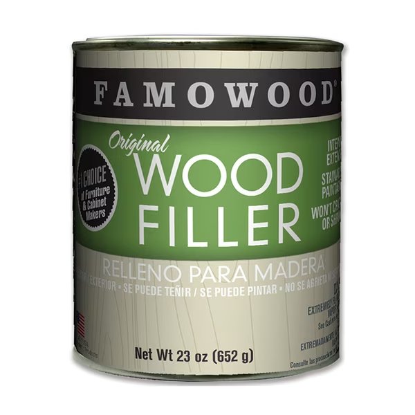 23 Oz Alder Famowood Solvent Based Original Wood Filler, Eclectic Products, Mfr#: 36021100