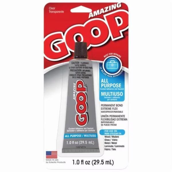 1 Oz Amazing Goop All Purpose Contact Adhesive and Sealant, Eclectic Products, Mfr#: 140232