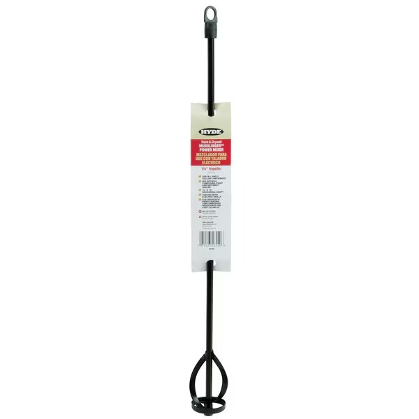 19" Mudslinger 1 - 5 Gallon Power-Driven Mixer, Hyde, Mfr#: 46540