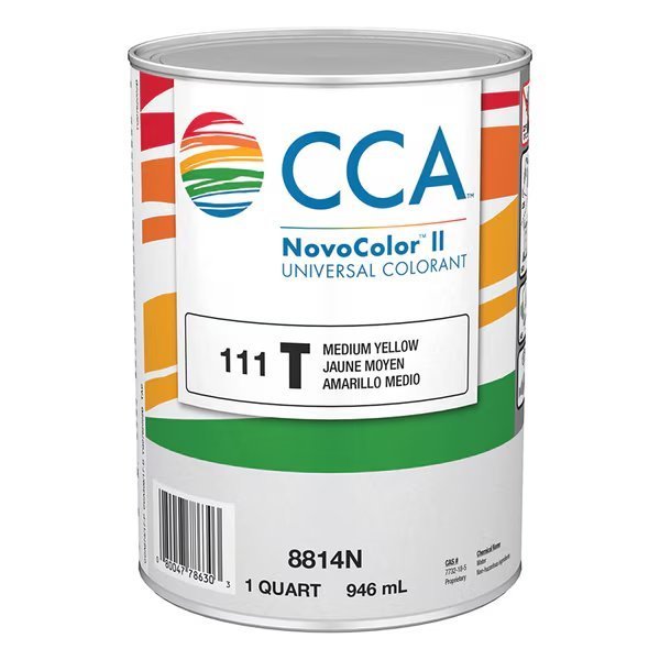 1 Qt T-Medium Yellow Novocolor II Universal Colorant, Valspar, Mfr#: 8814N