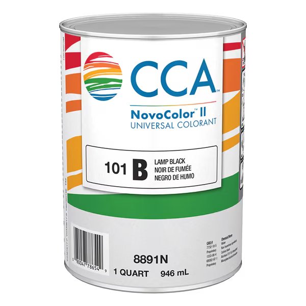 1 Qt B-Lamp Black Novocolor II Universal Colorant, Valspar, Mfr#: 8891N