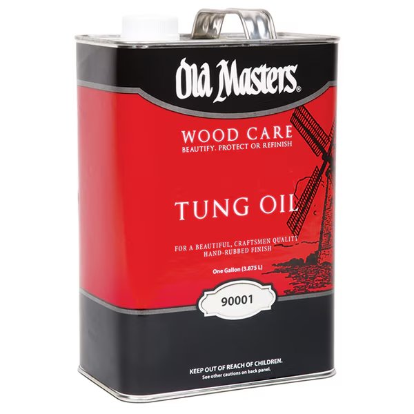 1 Gal 100% Pure Tung Oil, Old Masters, Mfr#: 90001