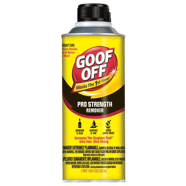 16 Oz Goof Off Professional Strength Remover, Klean-Strip, Mfr#: FG654