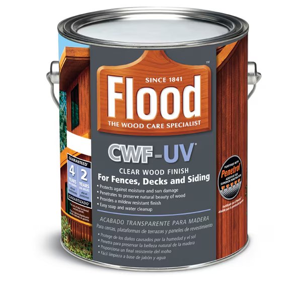 Exterior Clear Wood Finish, Flood, Mfr#: FLD520