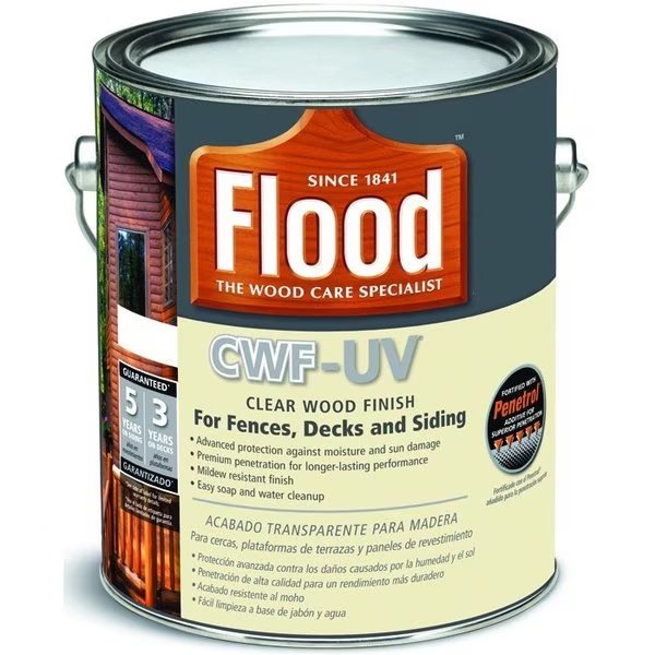 Exterior Clear Wood Finish, Flood, Mfr#: FLD542