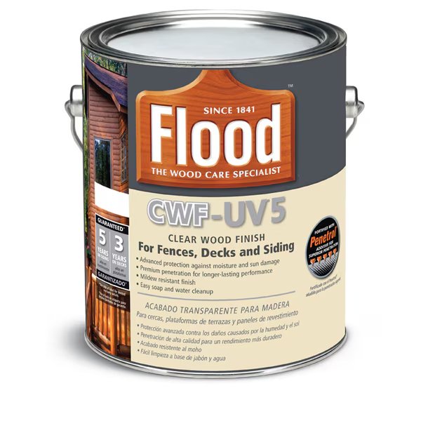 Exterior Clear Wood Finish, Flood, Mfr#: FLD565