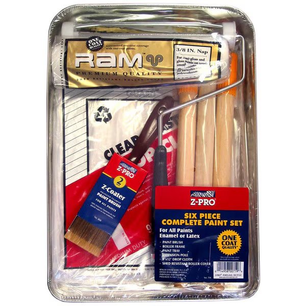 9" Z-Pro All Paint Deluxe, 6-Pieces, Premier, Mfr#: 719
