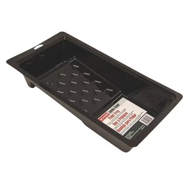 PET Recycled Plastic Mini Paint Tray, 1/2 qt, 3" L, 8.25" W, Wooster, Mfr#: BR403