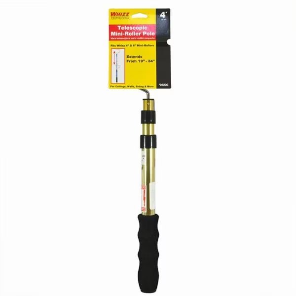 19" - 34" Whizz Mini-Roller Extension Pole, Work Tools, Mfr#: 95200