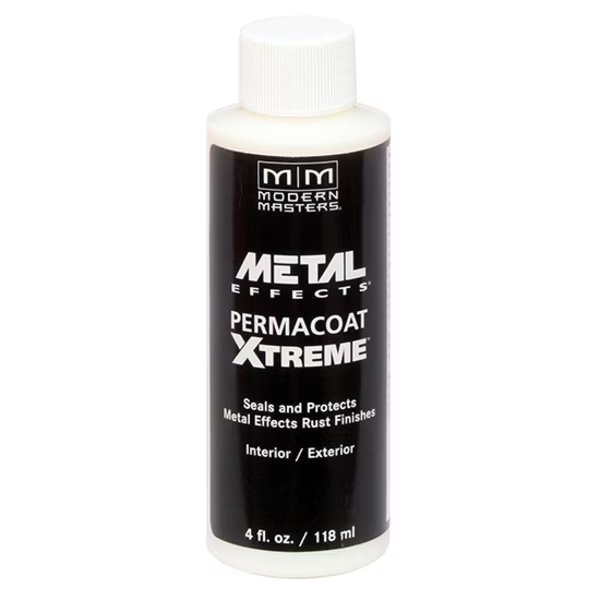 4 Oz Clear Metal Effects Permacoat Xtreme Sealer, Modern Masters, Mfr#: AM204