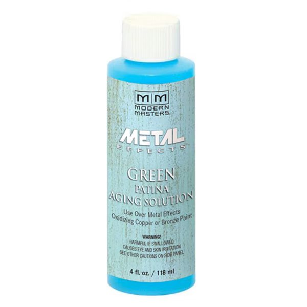 Metallic Paint, WaterBase, Green, 4 oz, Modern Masters, Mfr#: PA901