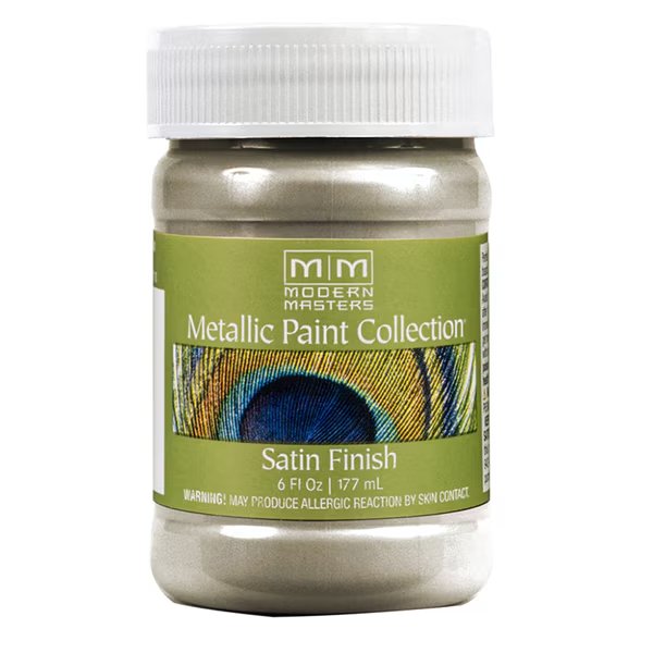 Metallic Paint, WaterBase, Champagne, 6 oz, Modern Masters, Mfr#: ME206