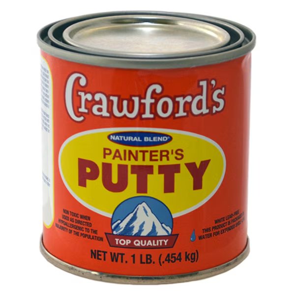 1/2 Pt Painter's Putty, Crawfords, Mfr#: 31616