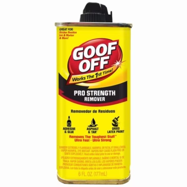 6 Oz Goof Off Professional Strength Remover, Klean-Strip, Mfr#: FG661