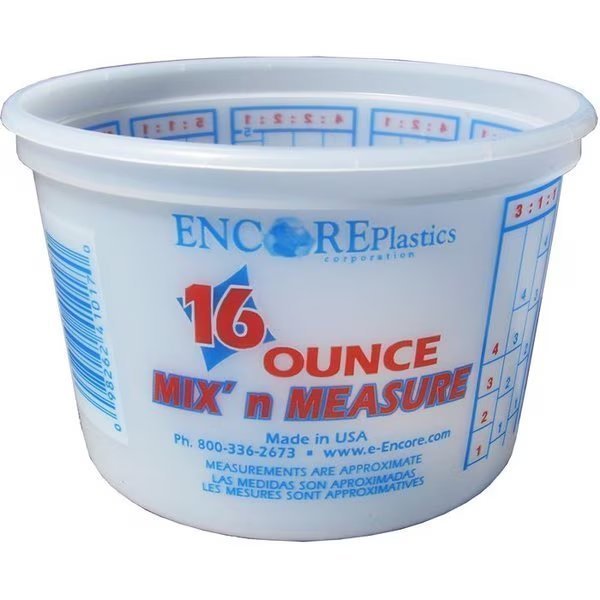 Plastic Paint Bucket, 1 pt, Encore, Mfr#: 41017