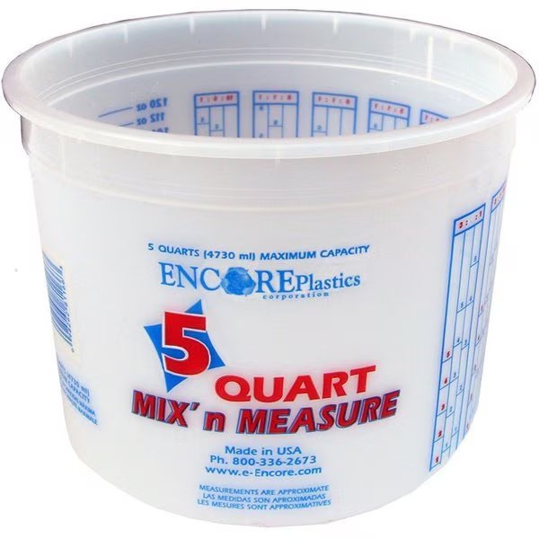 Plastic Paint Bucket Cover, 5 qt, Encore, Mfr#: 81166
