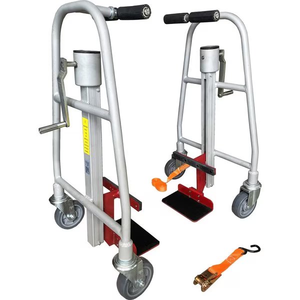Machinery Mover, 1100 lb. Cap, PU Wheel, Set of 2, Pake Handling Tools, Mfr#: PAKFM03