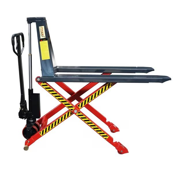 High Lift Pallet Truck, 3300 lb. Cap, 27" x 45", Pake Handling Tools, Mfr#: PAKHT01