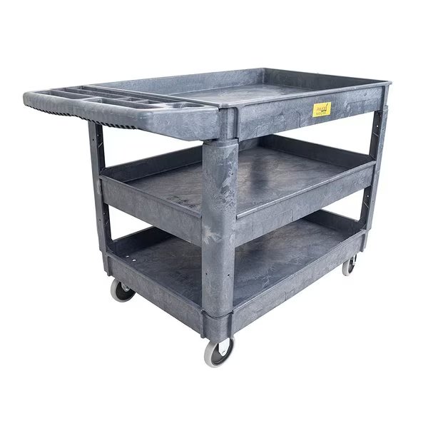 Plastic 3 Shelves, ?550 lbs, Pake Handling Tools, Mfr#: PAKPP03