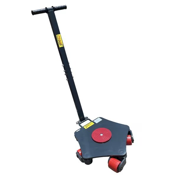 Rotating Machine Dolly, 8800 lb. Cap, Steel, 5 PU Rollers, Pake Handling Tools, Mfr#: PAKRM02