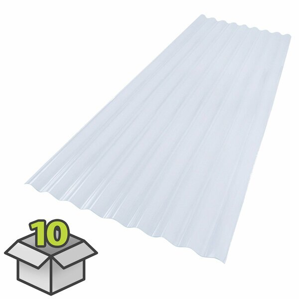 PVC PVC panel 72 L x 26 W x, Sun N Rain, Mfr#: 190832