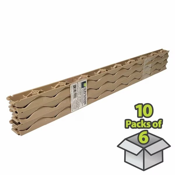 PLASTIC CLOSURE HORIZ, 60PK, Sun  N Rain, Mfr#: 9023834