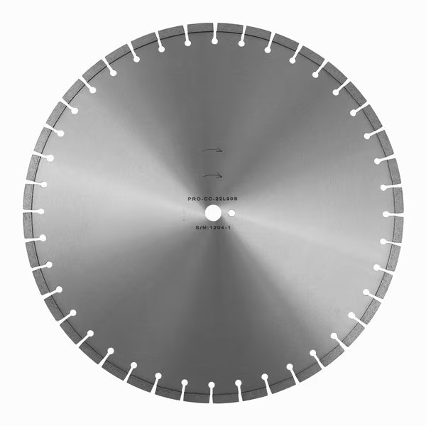14'' x .125 x 1''DP High-HP Blade for Cured Concrete (35-74HP), Paragon Diamond Tools, Mfr#: HHCC-14-125