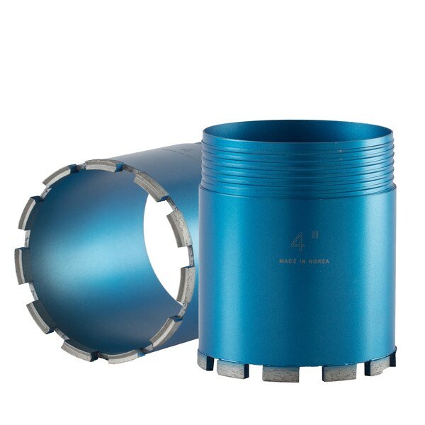 1'' w/ 10mm Segments Threaded Wet Core Bit Crown, Paragon Diamond Tools, Mfr#: TCB-CRN-1