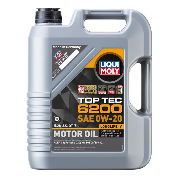 Top Tec 6200 0W-20, 5 Liter, 20238, Liqui Moly, Mfr#: 20238