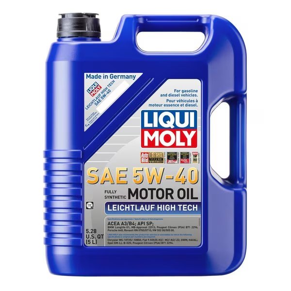 Leichtlauf High Tech 5W-40, 5 Liter, 2332, Liqui Moly, Mfr#: 2332