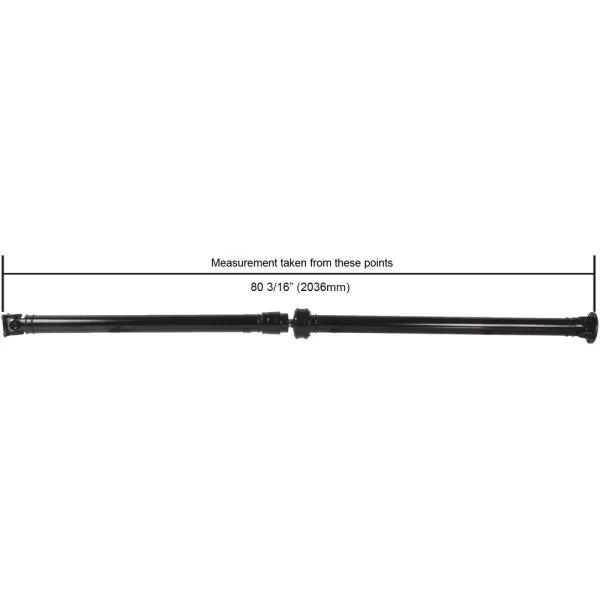 Remanufactured  Prop Shaft, 65-6000, A1 Cardone, Mfr#: 65-6000