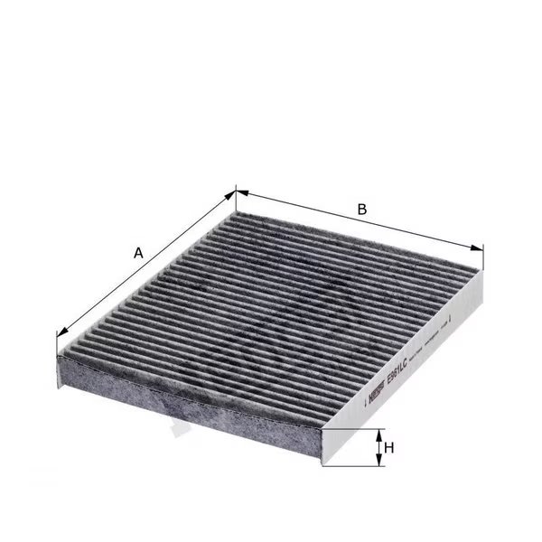 Cabin Filter, E961Lc, Hengst, Mfr#: E961LC