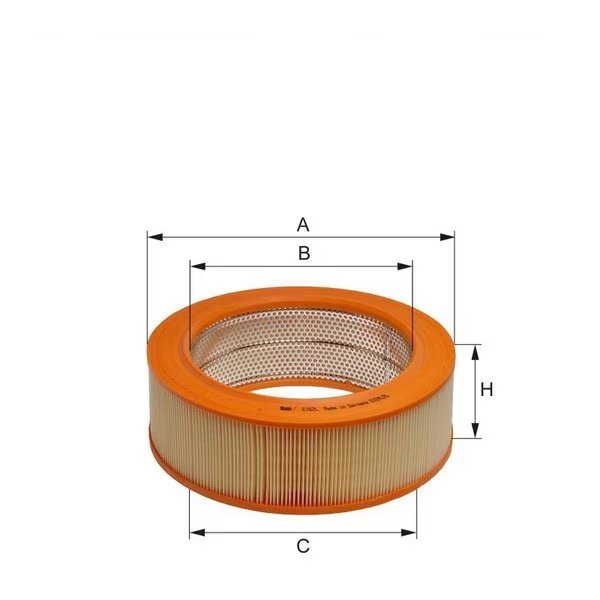 Air Filter, E107L, Hengst, Mfr#: E107L