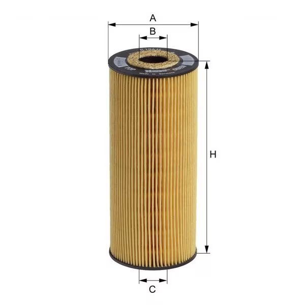 Oil Filter, E154Hd48, Hengst, Mfr#: E154HD48