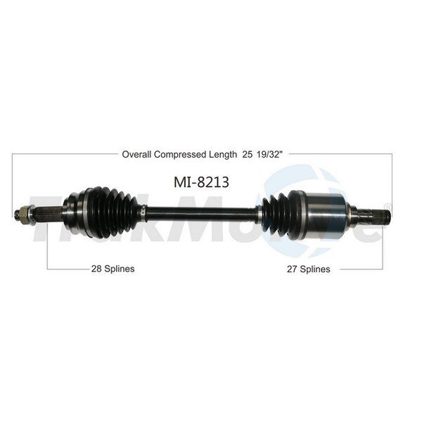 Cv Axle Shaft, MI-8213, Surtrack Axle, Mfr#: MI-8213